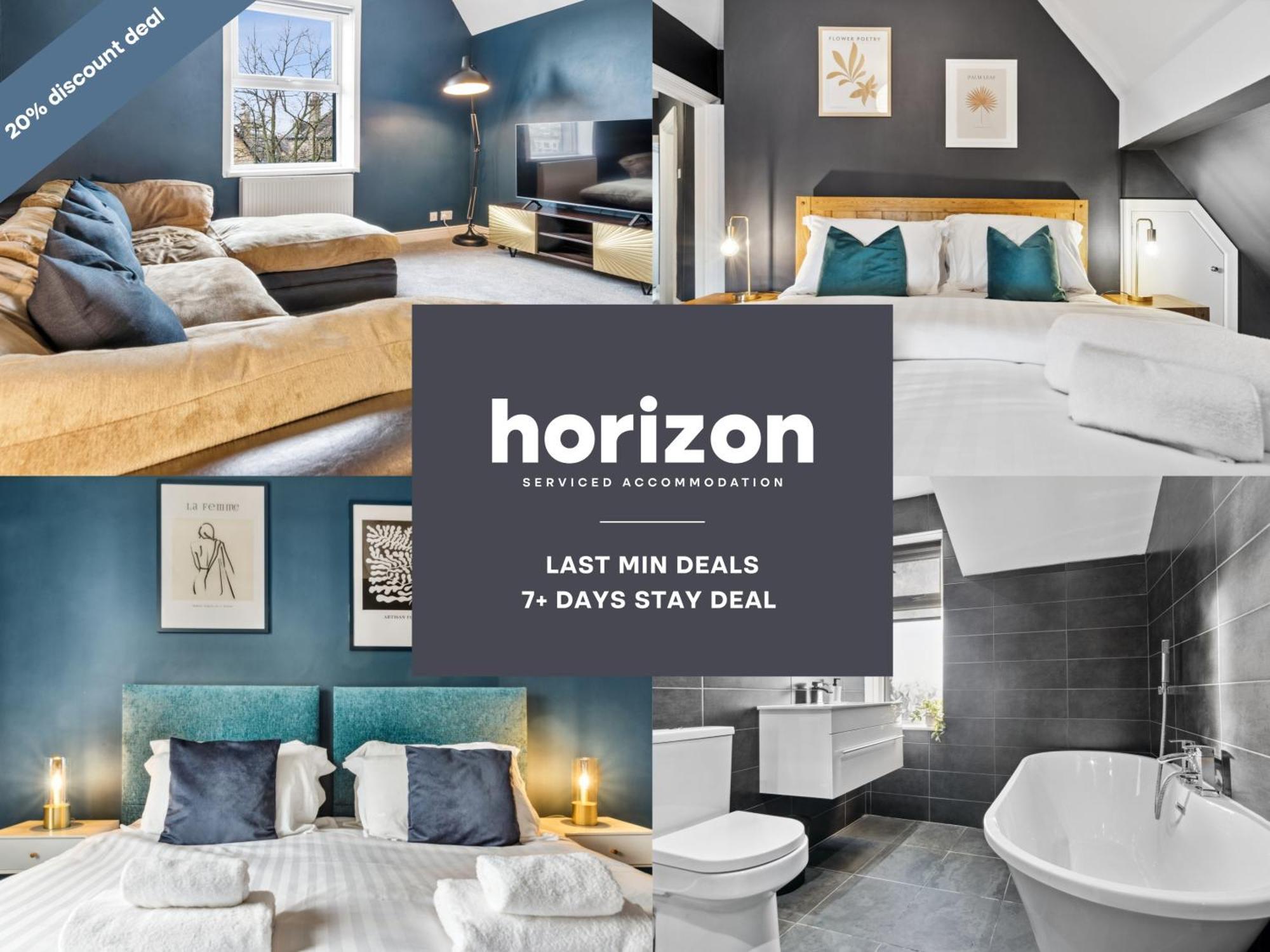 Free Parking - Penthouse - Business Stays - Relocating - St Harrogate Eksteriør bilde
